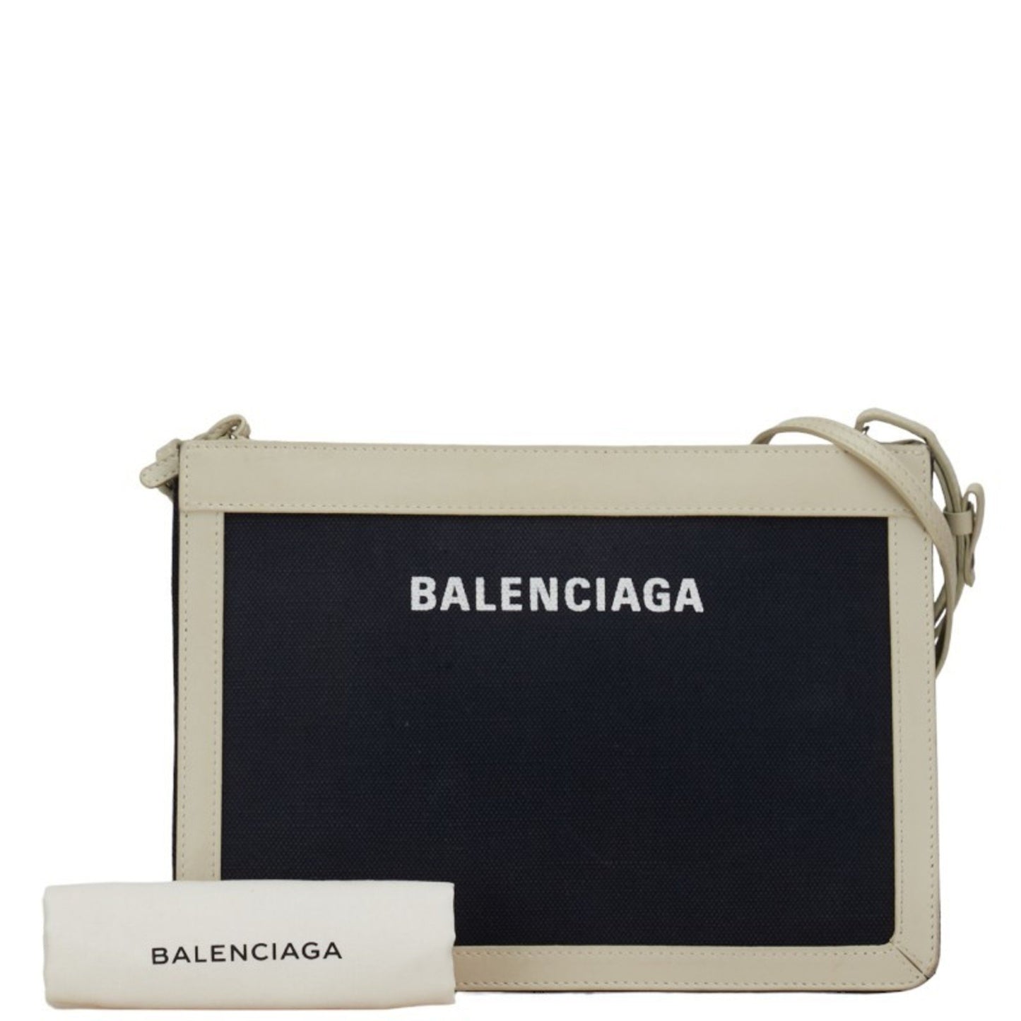 Balenciaga Navy pouch