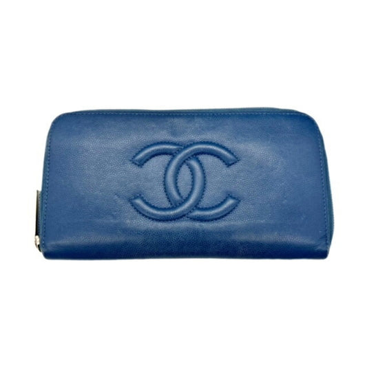 Chanel Long portefeuille zippé