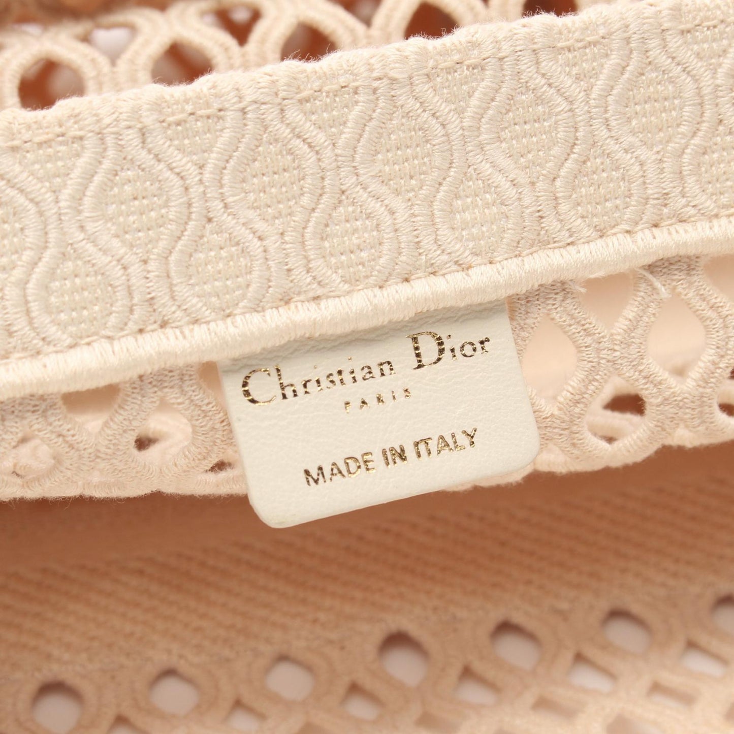 Christian Dior Book Tote Hand Bag